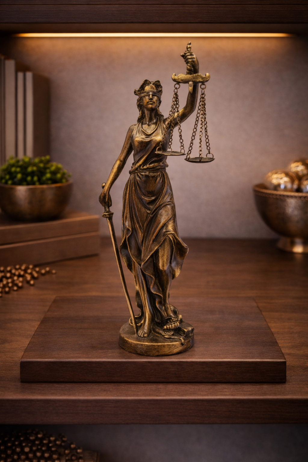 Lady Justice | Statue | Law Decor | Classic
