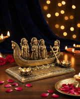 Ram Darbar on Boat | Idol | Spiritual Decor | Candle Holder