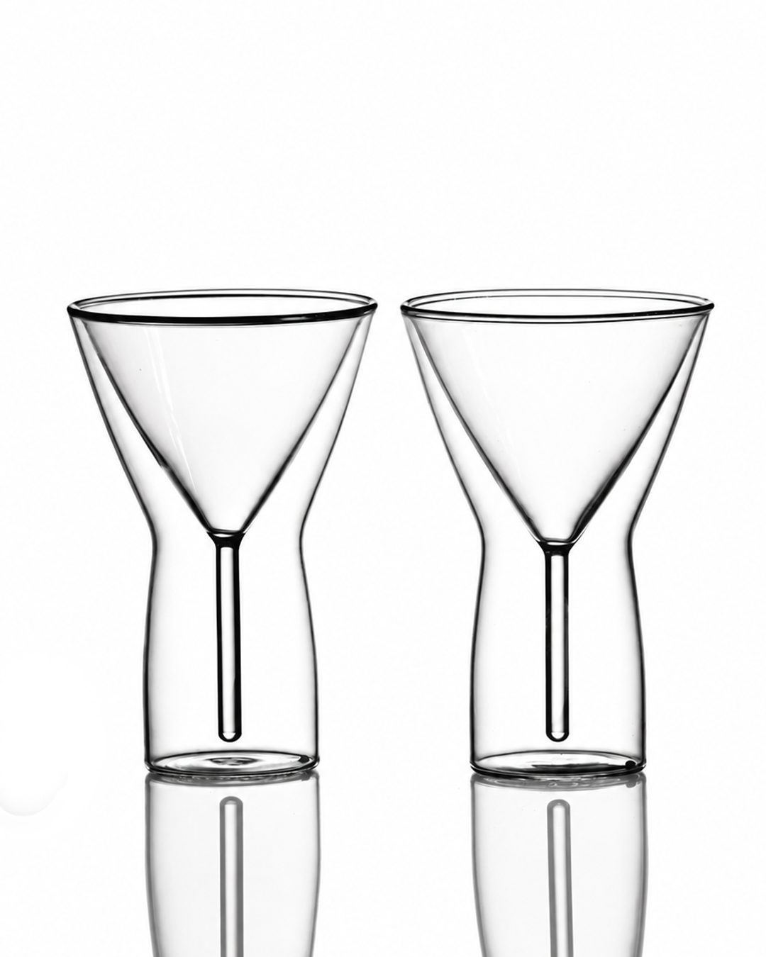 Double Wall Martini Glass | Glassware | Bar Use | Set