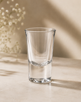 Clear Shot Glasses Set of 6 | Classic Drinking Glasses for Home Bar