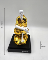 Sai Baba | Idol | Spiritual Decor | Golden