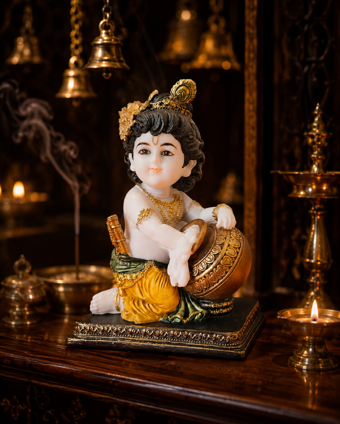 Bal Gopal | Idol | Spiritual Decor | Multicolor