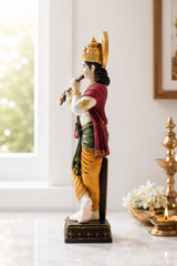 Krishna with Bansuri | Idol | Spiritual Decor | Multicolor