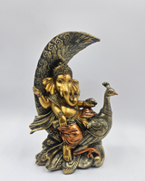 Ganesha on Peacock | Idol | Spiritual Decor | Classic