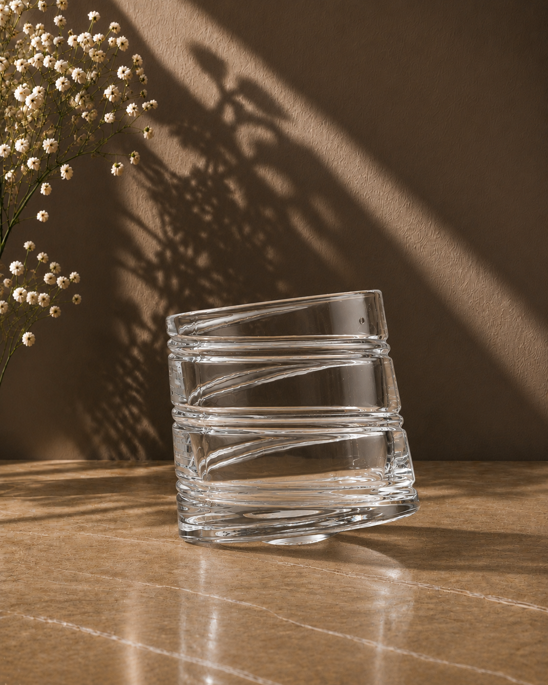 Spinning Whiskey Glass Set - 360°|Designer Bar Glasses| Set of 6