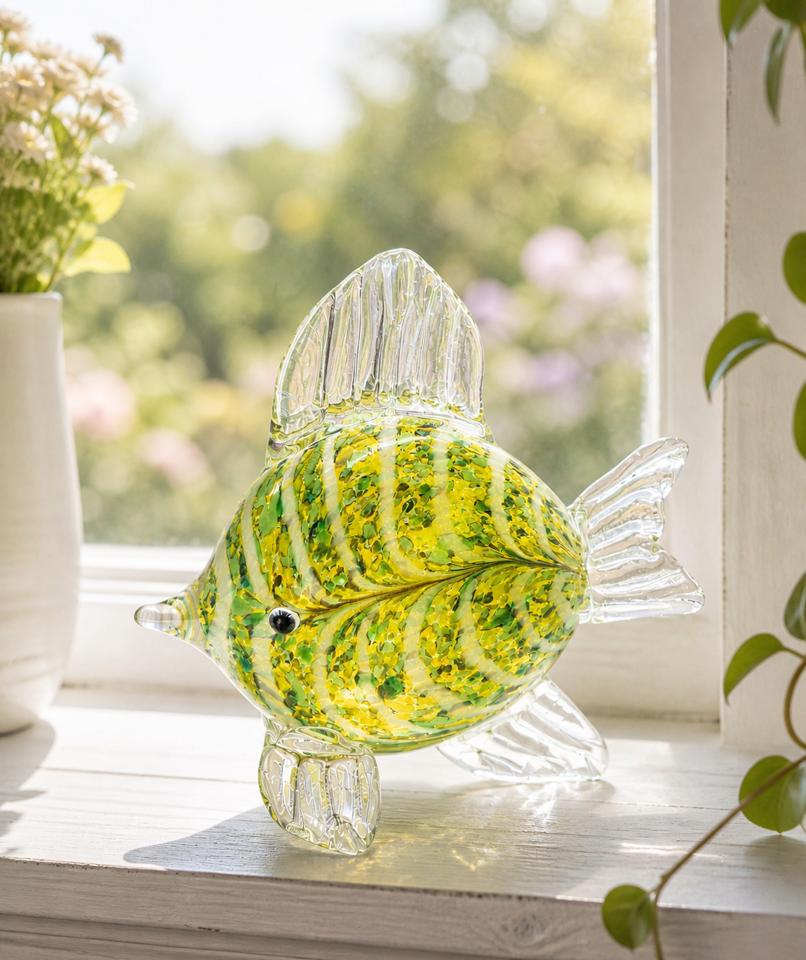 Crystal Fish | Showpiece | Home Decor | Red