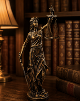 Lady Justice | Statue | Law Decor | Classic