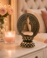 Hollow Buddha | Statue | Meditation Decor | Rose Gold
