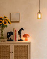 Half Horse | Book Holder | Decorative Bookend | Black