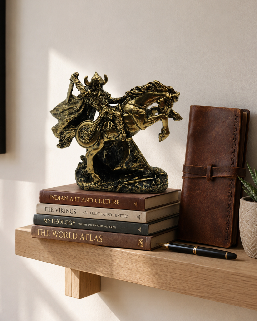 Warrior | Figurine | Home Decor | Golden