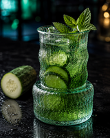 Beaker Glass | Premium Laboratory-Style Glassware for Cocktails, Mocktails & Cold Beverages
