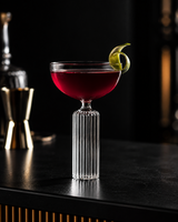 Coupe Glass Ribbed | Glassware | Bar Use | Luxury