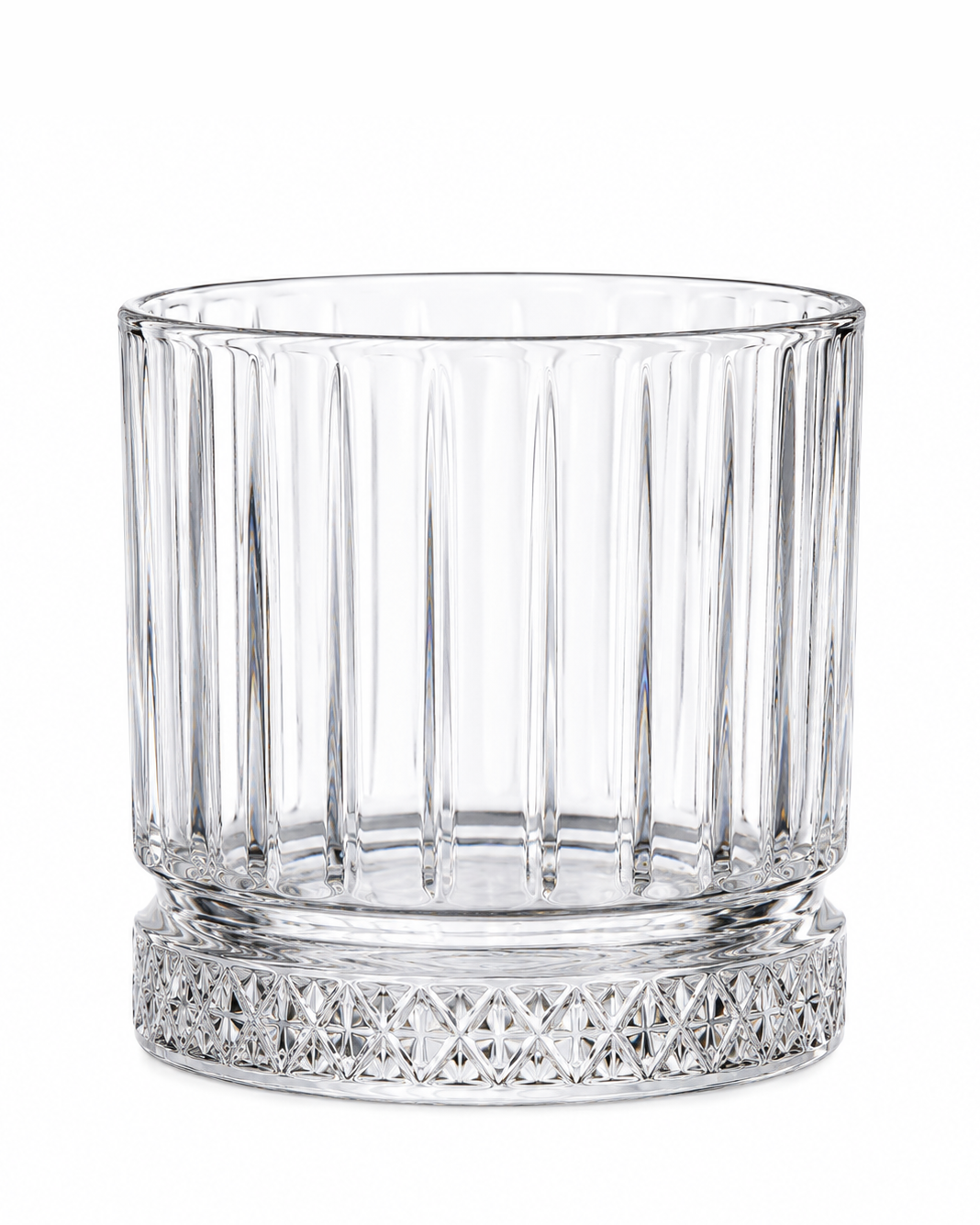 Royal Crystal Whiskey Tumbler Set of 6 | 360ml Each | Premium DOF Glasses for Scotch, Bourbon, Whiskey & Cocktails