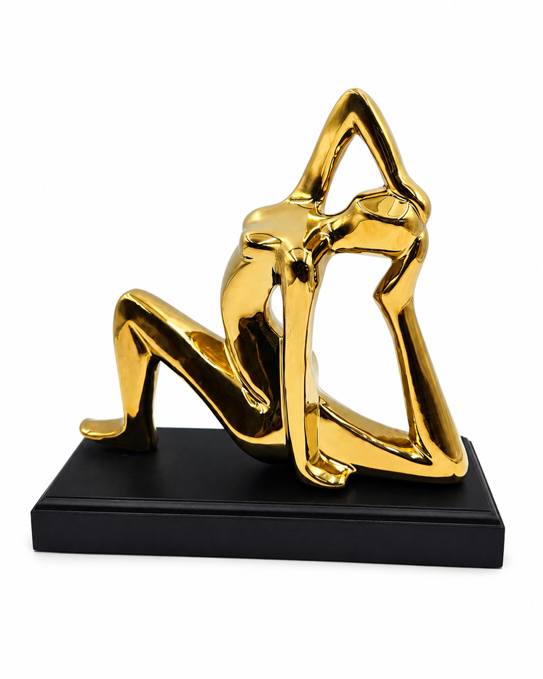 Lady Pose | Figurine | Home Decor | Golden