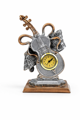 Guitar with Watch | Showpiece | Music Decor | Classic