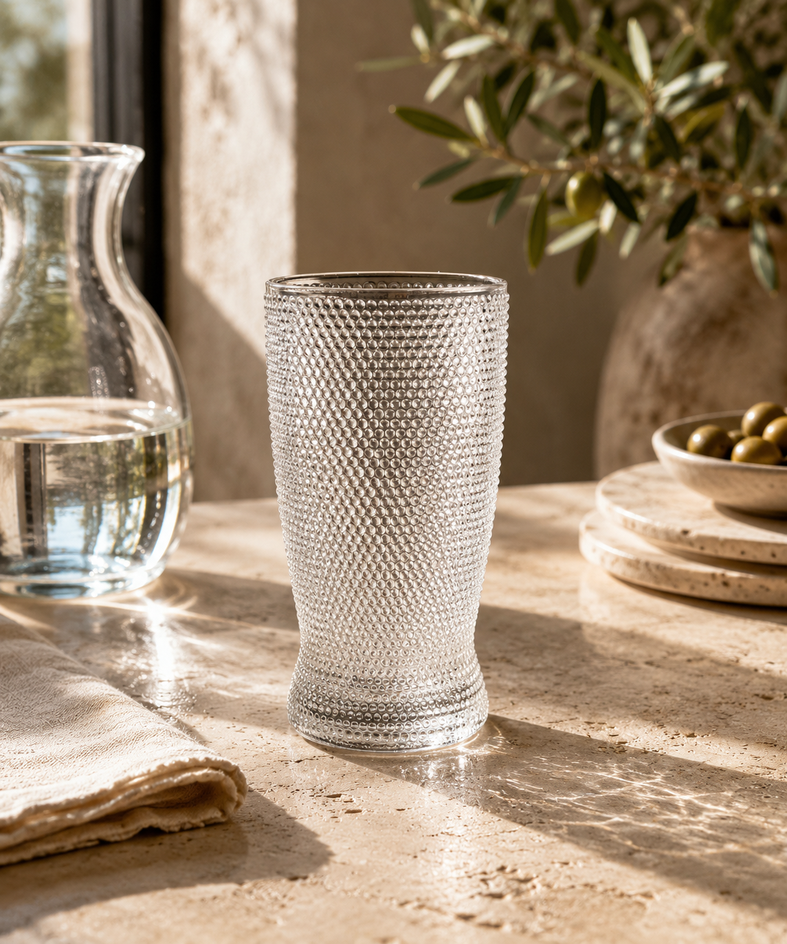 Beer Glass Dotted | Glassware | Bar Use | Classic