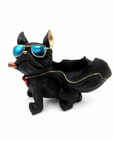 Bulldog | Key Holder | Wall Decor | Black