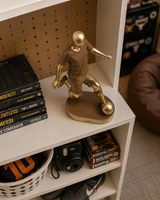 Football Player | Figurine | Sports Decor | Brown