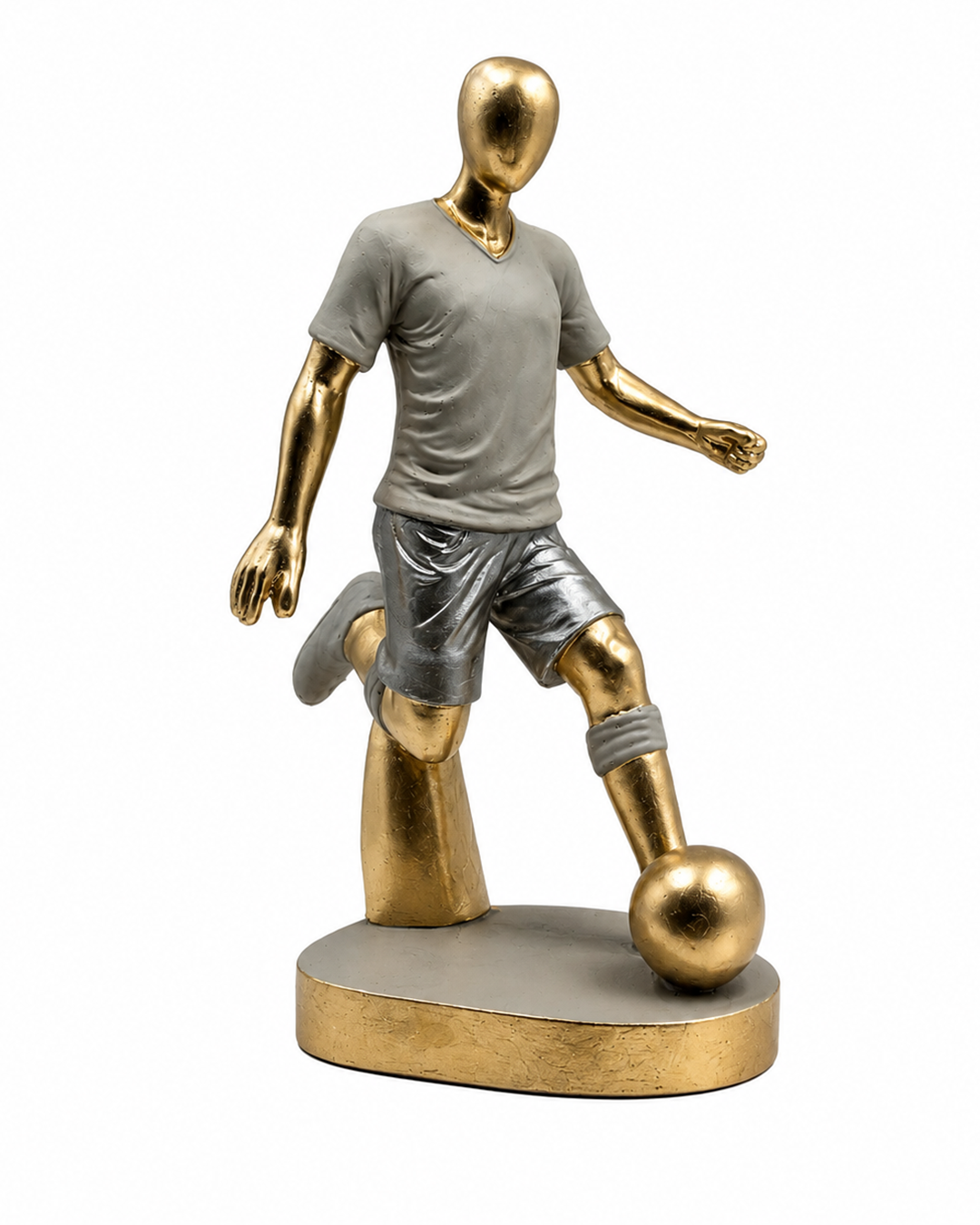 Football Player | Figurine | Sports Decor | Cream