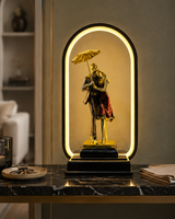 Couple Hug with Light Umbrella | Figurine | Romantic Decor | LED