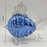 Crystal Fish | Showpiece | Home Decor | Blue