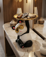 Panda Key Holder | Wall Decor | Functional Decor | White