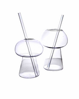 Mushroom Glass | Glassware | Beverage Use | 300ml