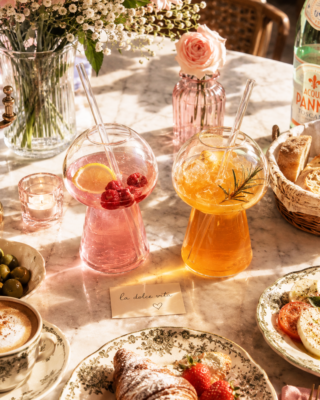 Mushroom Glass | Glassware | Beverage Use | 300ml