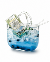 Cocktail Bag Glass | Glassware | Party Use | Handle