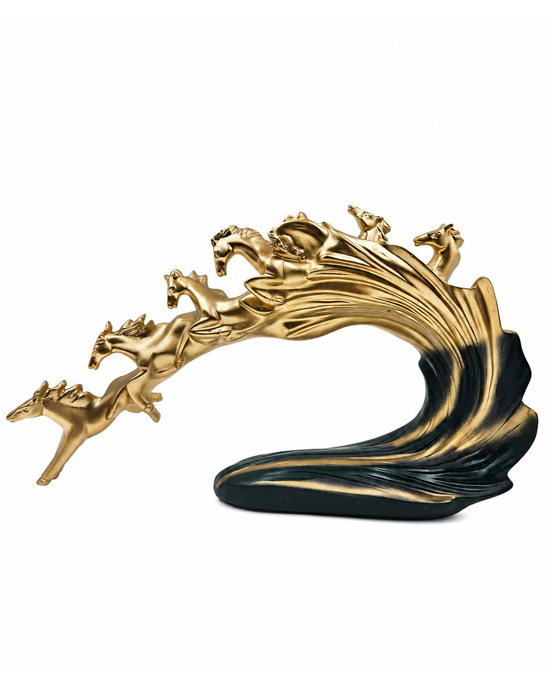 7 Horses Large | Statue | Vastu Decor | Classic