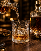 Whiskey Glass Diamond | Glassware | Bar Use | Luxury