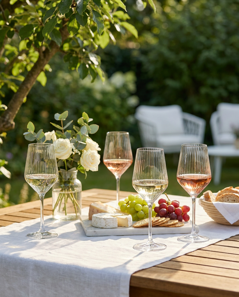 Wine Glass Fluted | Glassware | Dining Use | Premium