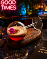 Wooden Base Glass | Accessory | Bar Use | Classic