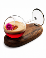 Wooden Base Glass | Accessory | Bar Use | Classic