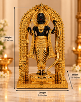 Divine Ram Lalla Idol | Ayodhya Ram Lalla Decorative Accent | Spiritual Decor