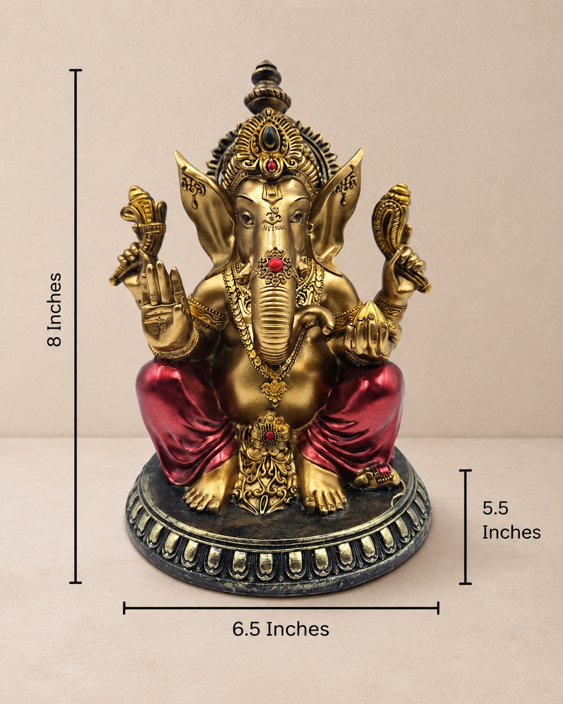 Divine Lord Ganesha Idol | Ganpati Bappa | Spiritual Decor