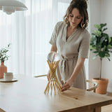 Luxury Crystal Ball Showpiece with Gold Stand | Premium Home Decor | Decorative Tabletop Accent