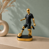 Football Player | Figurine | Sports Decor | Blue