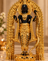Divine Ram Lalla Idol | Ayodhya Ram Lalla Decorative Accent | Spiritual Decor