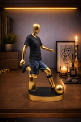 Football Player | Figurine | Sports Decor | Blue