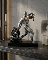 Man Pulling Stone | Figurine | Motivational Decor | Classic