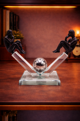Crystal Men Balance | Sculpture | Artistic Decor | Classic