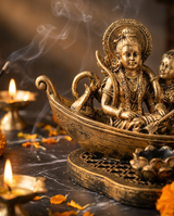 Ram Darbar on Boat | Idol | Spiritual Decor | Candle Holder