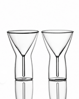 Double Wall Martini Glass | Glassware | Bar Use | Set