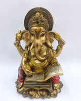 Ganesha Writing | Idol | Study Decor | Classic