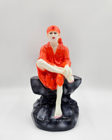 Sai Baba | Idol | Spiritual Decor | Orange