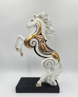 Horse Figurine Set | Showpiece | Home Decor | White