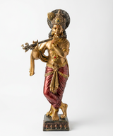 Krishna | Idol | Spiritual Decor | Golden