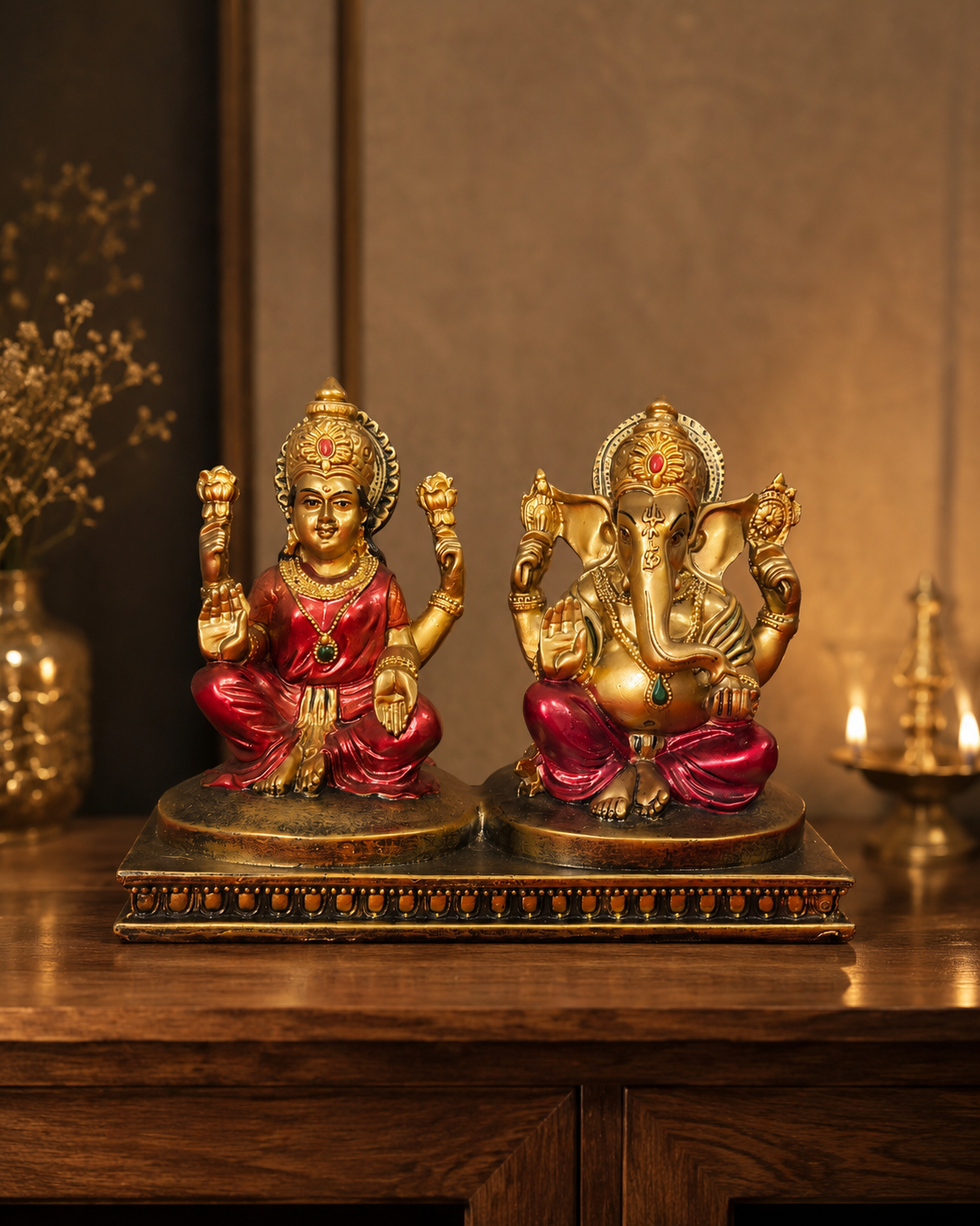 Lakshmi Ganesh | Idol Set | Festival Decor | Classic