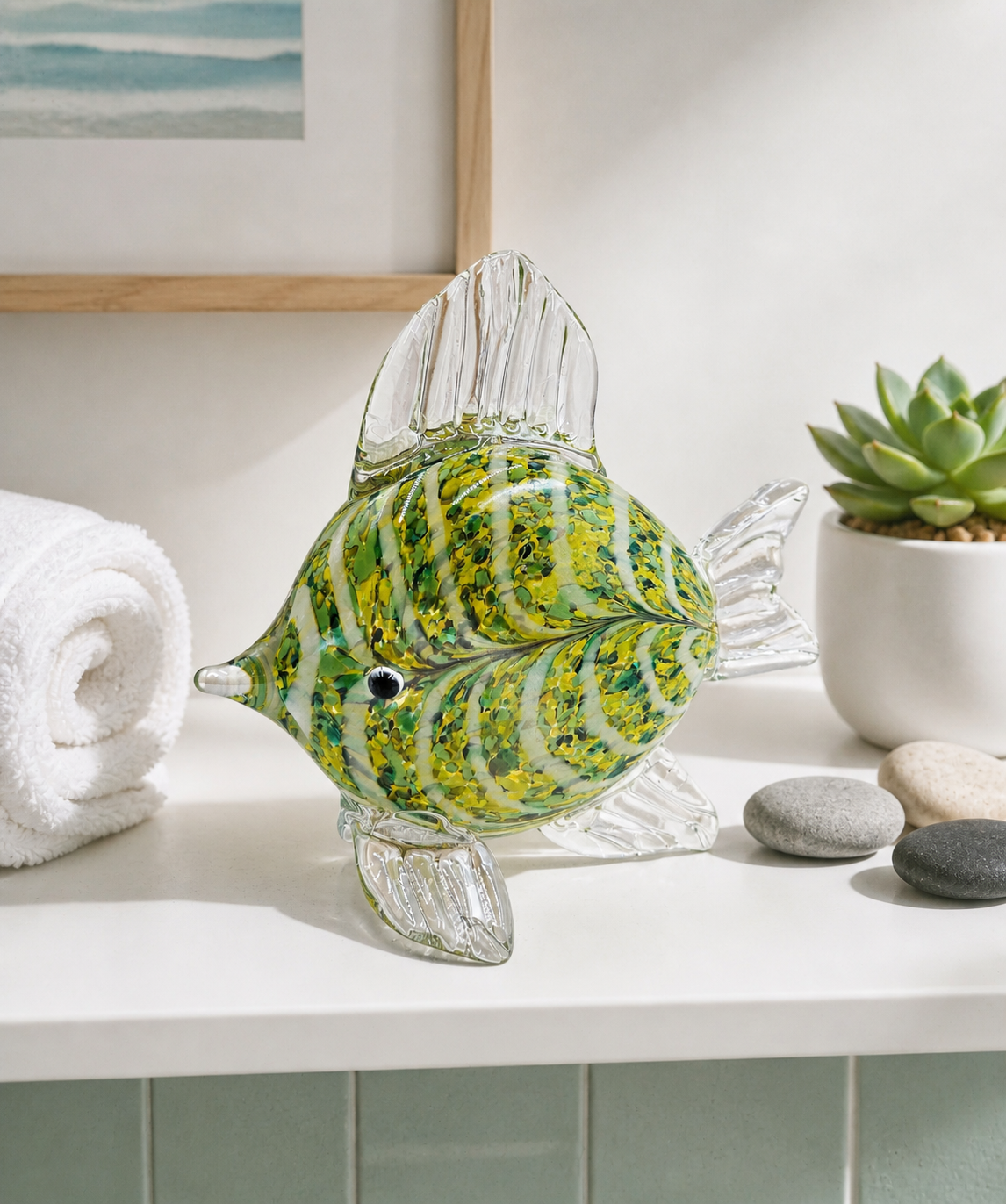 Crystal Fish | Showpiece | Home Decor | Red